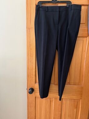 Talbots Women’s Hampshire Ankle Dress Pants. Black